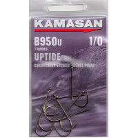 KAMASAN B950u UPTIDE SEA HOOKS SIZE 1/0 ( pack of 7 hooks )