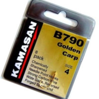 Kamasan B790 Golden Carp Barbed Spade End Hook Size 10