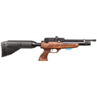 Kral Puncher NP-02 PCP Air Rifle .177 calibre 14 shot NP02 and free hard case Black WALNUT STOCK